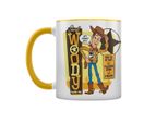Toy Story 4 - Tazza Da Caffè, Interno Bicolore PM3871 (Taglia Unica) (Giallo/Bianco/Marrone)
