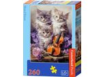 Castorland Puzzle Cavalli Musicali 260 Pezzi
