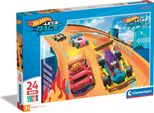 Puzzle Cle 24 Maxi Superkolor Hot Wheels 28523