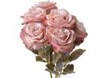 Fiore Artificiale Clayre & Eef Rosa 47 Cm Rosa Plastica