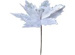 Stella Di Natale Artificiale Clayre & Eef Ø 34X38 Cm Plastica Bianca