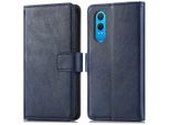 Custodia Per Cellulare Imoshion Per Oneplus Nord Ce 4 Lite 5G - Flip Cover Libreria Flip - Blu Scuro