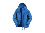 Mountain Warehouse - Giacca "Cannonball"", Impermeabile 3 In 1 Per Bambini MW156 (158) (Cobalto)"
