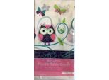 Creative Party - Gufo - Tovaglia Per Feste, Plastica SG29466 (Taglia Unica) (Bianco/Viola/Rosa)