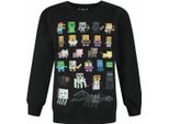 Minecraft - Felpa Per Ragazzi NS8468 (152-158) (Nero)