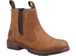Cotswold Signore Laverton Scivolare Su Stivaletti In Pelle FS5829 (38 Eu) (Marrone Chiaro)