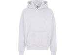 Build Your Brand - Felpa Con Cappuccio Da Uomo RW9285 (S) (Bianco)