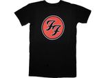 Foo Fighters - Maglietta "Ff"" Da Donna RO11555 (Xl) (Nero)"