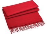 Beechfield - Sciarpa "Classic"" Per Uomo/Donna Unisex BC5107 (Taglia Unica) (Rosso)"