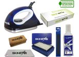 Skinstar Set Iniziale Di Cera Da Sci Naturale Spazzola Pulitore Base Riparazione 7 Pz