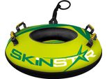 Skinstar Profi Snowtube Ø70Cm Slittino Bob Pneumatico Snow Tube Slittino Pneumatico - Colore: Verde-Verde Chiaro