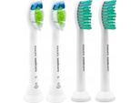 Philips Sonicare Testine Diamondclean Proresults Standard Bianco Set Di 4 Testine