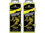 Skinrocks Hydrocarbon Racing Wax Sci Di Fondo Snowboard Cera Professionale Giallo 250G
