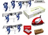 Skinstar Skiwax Starter Set Naturalwax 24 Hours Sciolina Da Sci 6 Pezzi