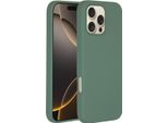 Custodia Per Iphone 16 Pro Max - Silicone - Accezz Soft Case/Backcover - Verde Scuro