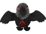Something Different - Peluche, Corvo SD6303 (Taglia Unica) (Grigio/Nero/Rosso)