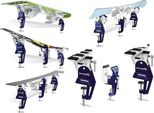 Skinstar Racing Ski Vise Worldcup Morsetto Da Sci Per Sci Di Fondo Adattatore Universale