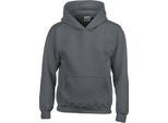 Gildan - Felpa Con Cappuccio Per Bambini RW9816 (152-158) (Charcoal)