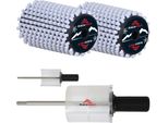 Set Di Spazzole Racewax Roto In Crine Di Nylon O Rame Per Rotori 200 Mm Speedstick - Spazzola: 2X Nylon+Stick