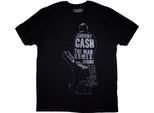 Johnny Cash - Maglietta "Man Comes Around"" Per Uomo/Donna Unisex RO11730 (Xxl) (Nero)"