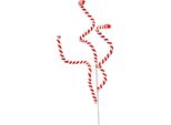 Decorazione Natalizia Clayre & Eef 70 Cm Plastica Rossa