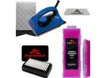 Racewax Skiwax Set 4 Pezzi Cera Ferro Cera Basespazzola Nordic Alpin
