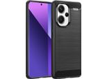 Xiaomi Redmi Note 13 Pro Plus Cover - Silicone - Imoshion Custodia Morbida/Copertura Posteriore - Nero