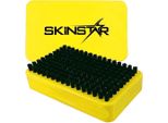 Skinstar Spazzola Per Base Sci Basebrush Spazzola In Crine Di Cavallo Giallo