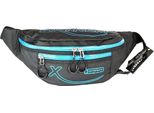 Borsa Street Synthetic Bag Ladies Gents Belt Bag Black Blue OTJ509B