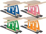 Skibock Race Slittino Da Sci Kit 2 Pezzi Slittino Da Neve Kit Invernale - : Rosa