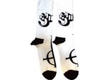 Ghost - Calzini Alla Caviglia Per Uomo/Donna Unisex RO12265 (40,5 Eu - 45,5 Eu) (Bianco/Nero)