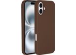 Cover Per Iphone 16 - Silicone - Custodia Morbida Accezz/Copertina Posteriore - Marrone