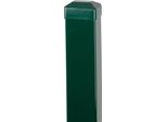 Palo Strend Pro Eurostandard, 1800/60X40/1,25 Mm, Verde, Quadrato, Con Tappo, Zn+Pvc, RAL6005