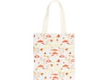 Something Different - Borsa A Tracolla, Fungo, Tessuto Misto Poliestere-Cotone SD5838 (Taglia Unica) (Bianco/Rosso)