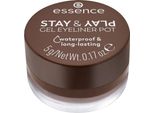 Eyeliner Gel Pot Stay & Play
