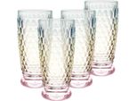 Villeroy & Boch Boston Pearl Bicchiere Lungo 300 Ml Set Da 4 Bicchieri