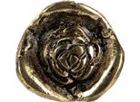 Clayre & Eef Pomello Da Porta Fiore Ø 3X3 Cm Metallo Color Oro