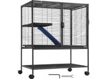 Succebuy Gabbia Per Furetti In Metallo Arrotolabile Da 36", Grande Gabbia Critter Nation A 2 Livelli. Ideale Per Vari Piccoli Animali Domestici. Facile Da Montare E Da Usare."