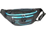 Borsa Street Synthetic Bag Ladies Gents Belt Bag Black Blue D2OTJ509B