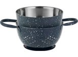 Colino Magichome, Con Ciotola, 15.5 Cm, Con Manico, Fori Rotondi, In Acciaio Inox, Set 2 Pz