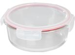 Contenitore Magichome, Rotondo, 1300 Ml, Con Coperchio, Clip, In Vetro
