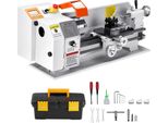 Succebuy Tornio Per Metallo 220X450Mm, 1250W Con Avanzamento Automatico