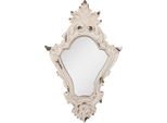 Specchio Clayre & Eef 27X5X42 Cm Plastica Bianca