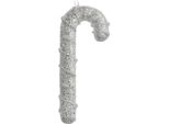 Clayre & Eef Etichetta Natalizia Bastoncino Di Zucchero 7X2X17 Cm Plastica Bianca