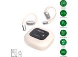 4Smarts 4Smarts Skybuds Ai Headset Wireless Open-Ear Calls/Music Bluetooth Beige