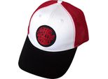 The Rolling Stones - Cappellino Trucker Logo "Anni '70"" Per Uomo/Donna Unisex RO14007 (Taglia Unica) (Nero/Rosso/Bianco)"