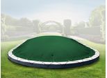 Copertura Gonfiabile Ovale Per Piscina Airdeluxe® (4,90 M X 3,00 M, Verde) In Telone Da Camion - Robusta Copertura Invernale Per Piscina