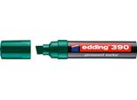 Edding 390-004 390 Marcatore Permanente - Ricaricabile, Circa 4 - 12 Mm, Verde