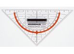 Rumold Triangolo Geometrico 1046 16Cm Vetro Acrilico Trasparente