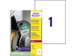 Avery Zweckform Ultra-Resist. Etichette In Pellicola, 210 X 297 Mm